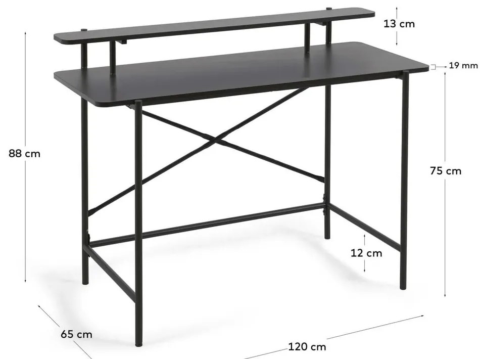 Biurko 64,5x120 cm Galatia – Kave Home