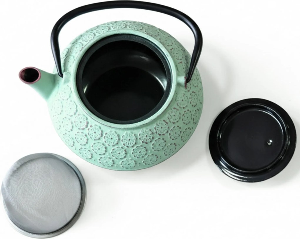 Czajnik żeliwny z zaparzaczem KUMO, 1000 ml