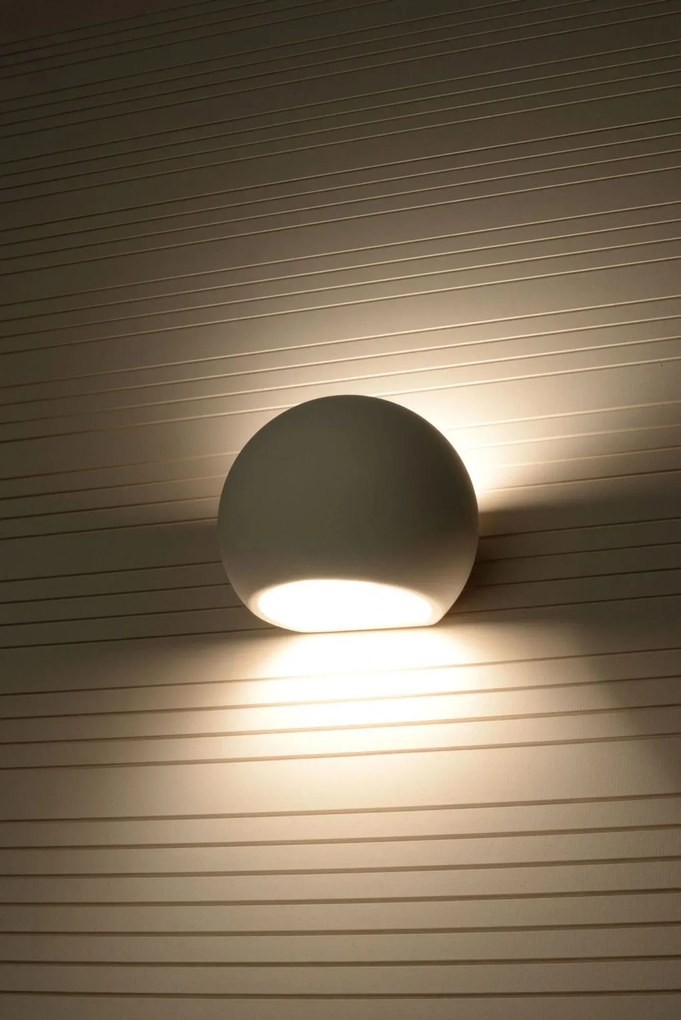 Ceramiczny kinkiet LED kula 27X E711 G8-H44