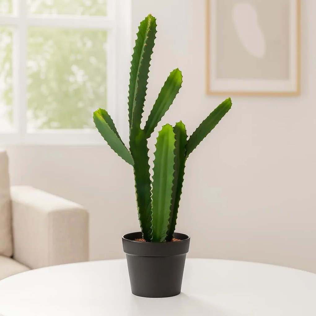Sztuczny kaktus w doniczce PIKKA, 68 cm