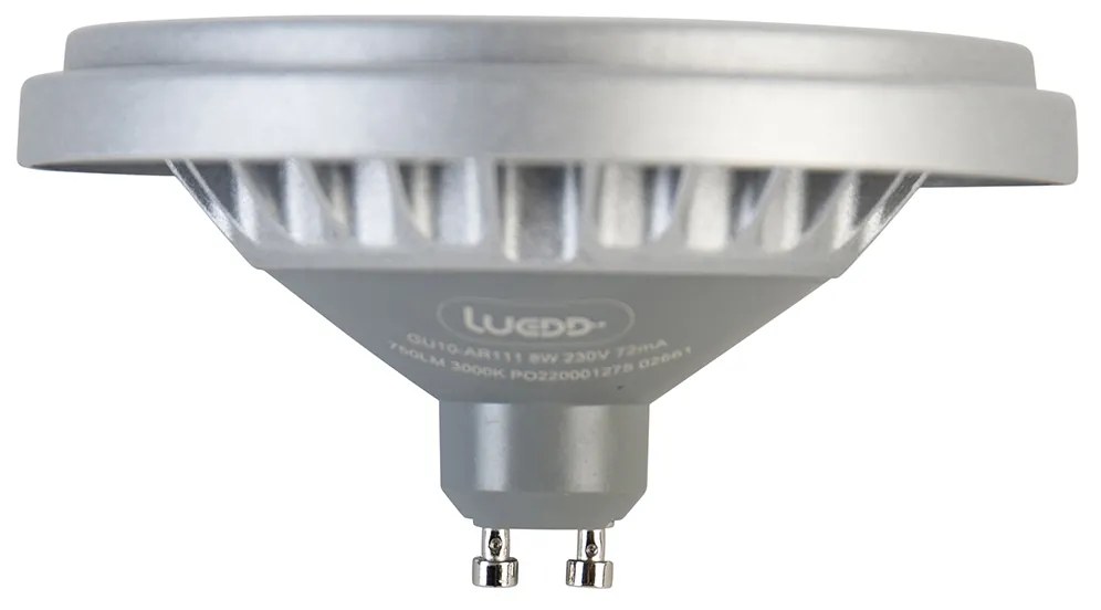 Zestaw 5 żarówek LED GU10 AR111 8W 750 lm 3000K