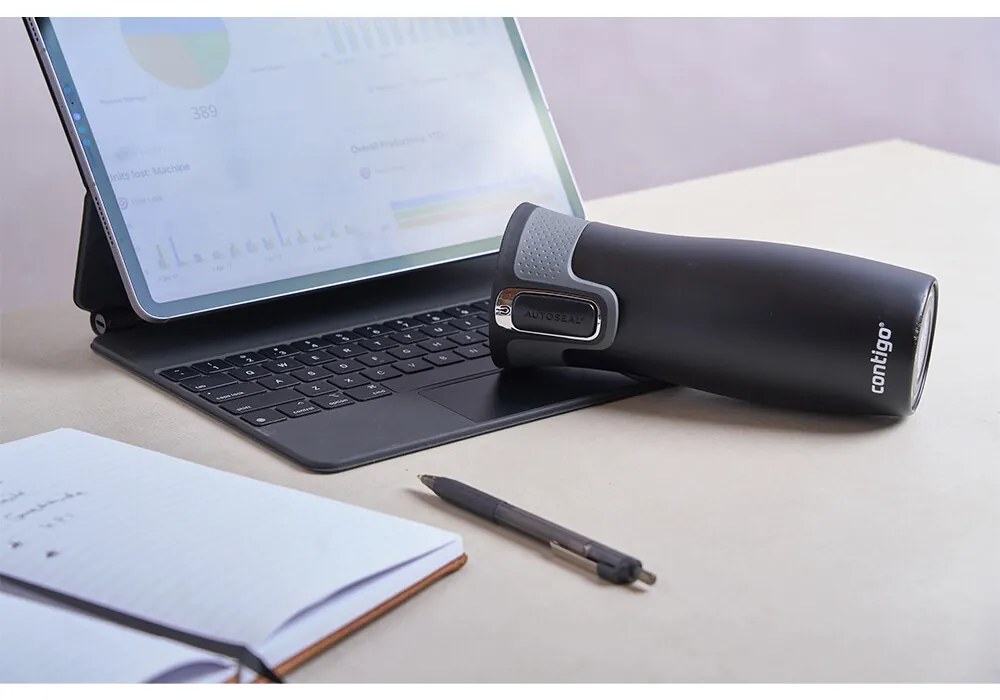 Contigo Butelka termiczna West Loop 470 ml Matte Black