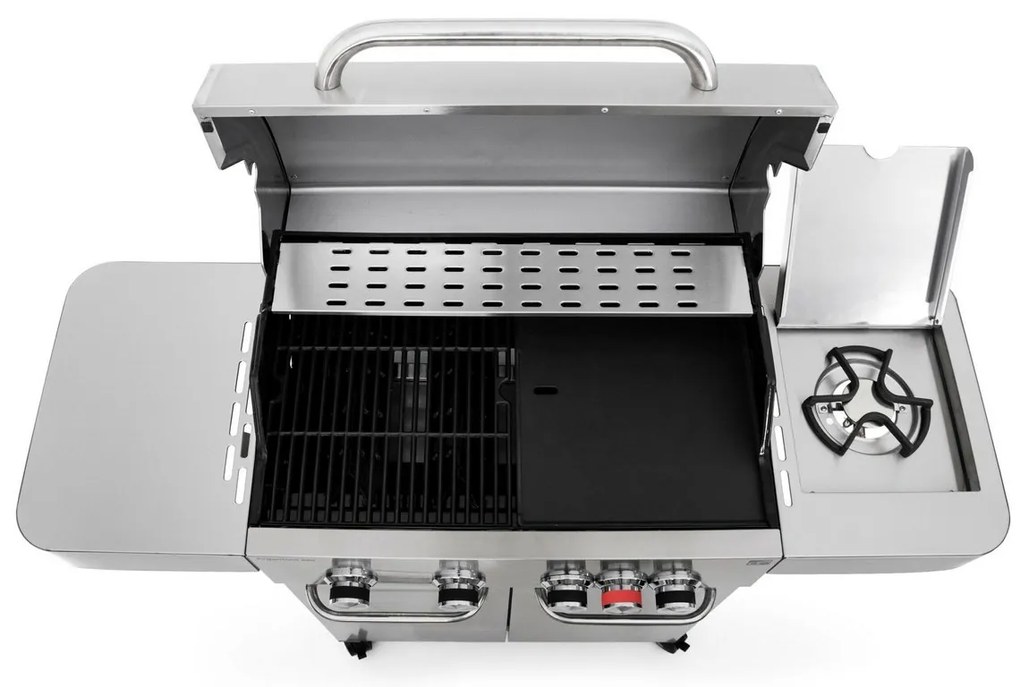 Grill gazowy G21 Argentina BBQ Premium line, 5 palników + gratis reduktor ciśnienia