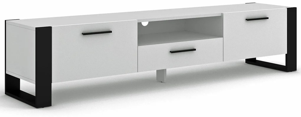 Szafka RTV biały mat 200 B6-A56