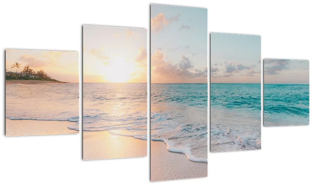 Obraz - Wymarzona plaża (125x70 cm)
