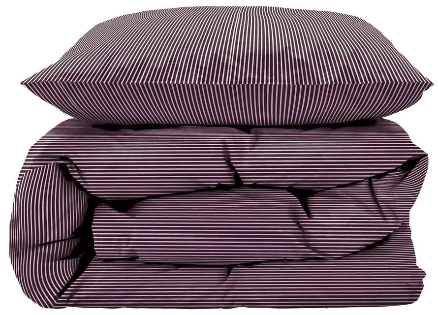 Fioletowa bawełniana pościel jednoosobowa 140x200 cm Cheerful – Södahl