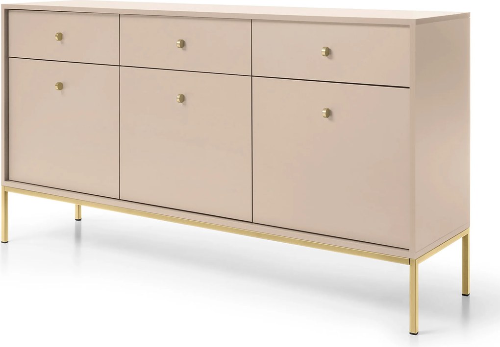 Komoda MONDO 154 cm do Salonu Sypialni Odcienie beżu
