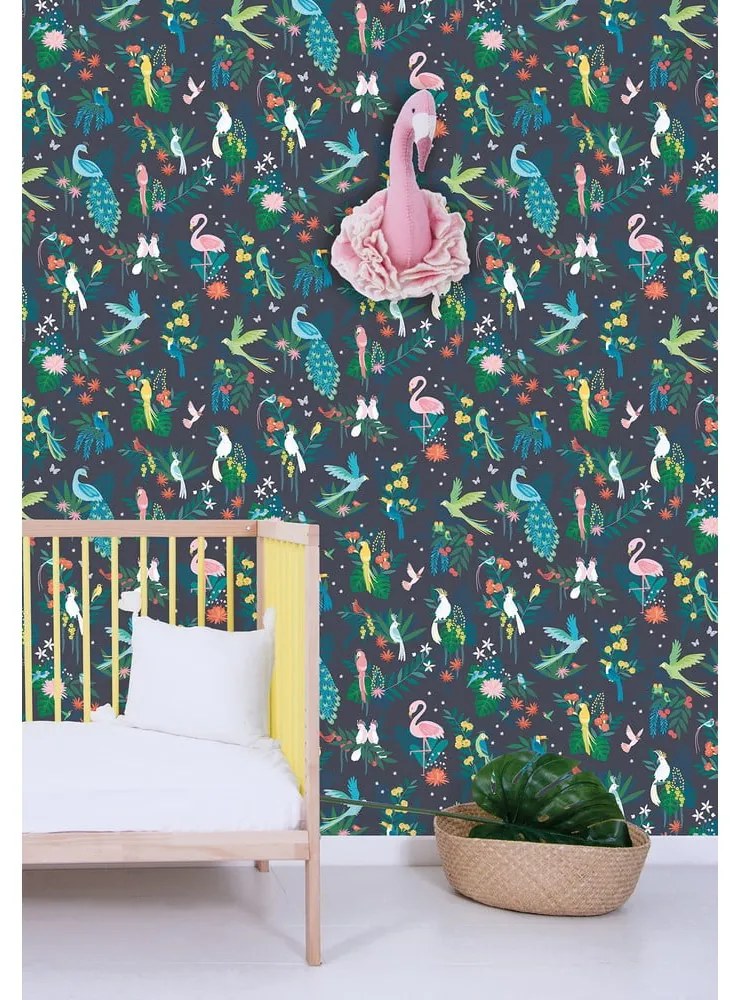 Tapeta dziecięca 10 m x 50 cm Birds Carnival – Lilipinso