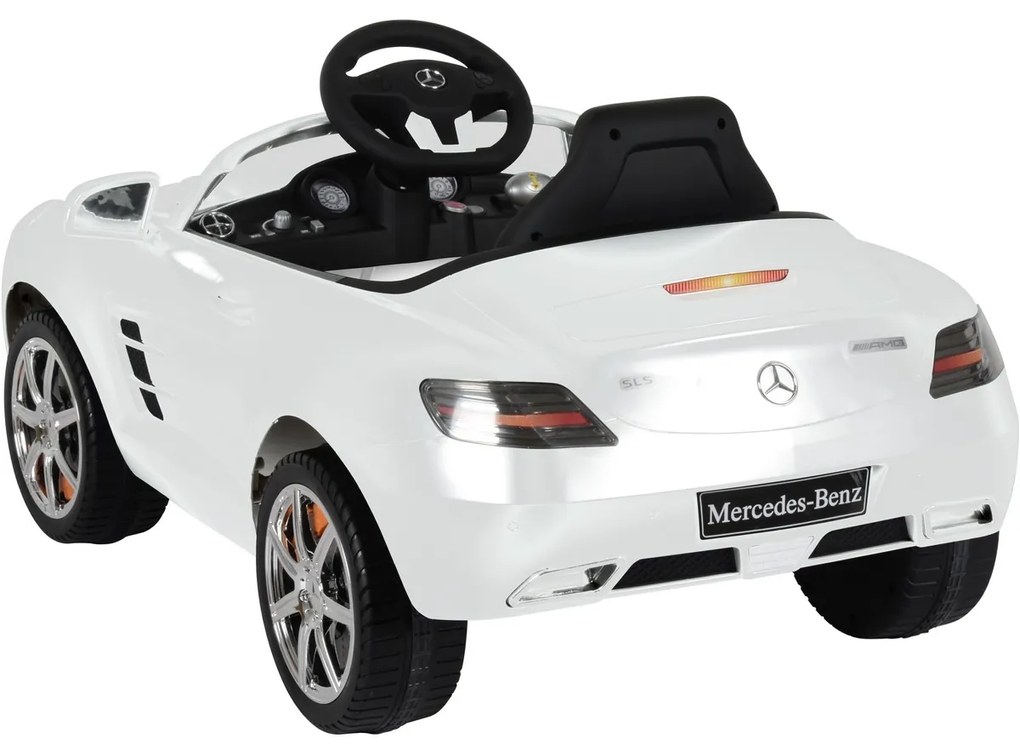 Buddy Toys BEC 7110 Elektryczny samochód MercedesBenz SLS, biały