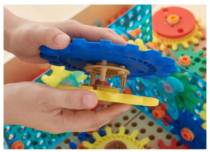 Masterkidz zestaw akcesoriów mix koła zębate do paneli ściennych stem 198 el.