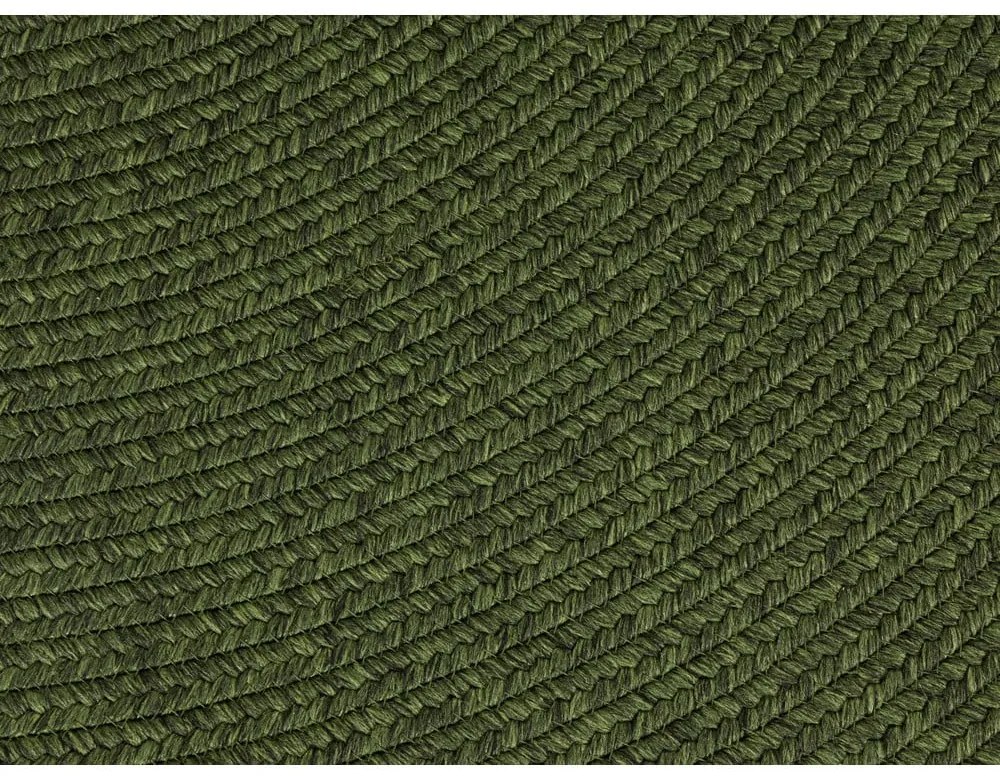 Zielony okrągły dywan odpowiedni na zewnątrz ø 150 cm – NORTHRUGS