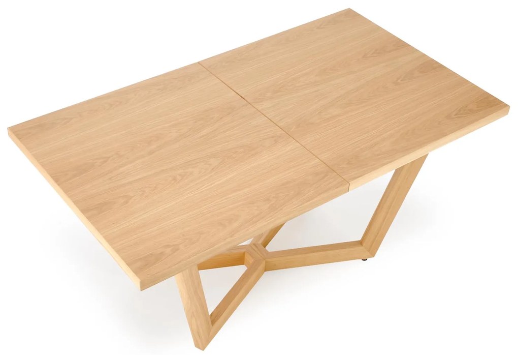 MASSIVE 3 stół rozkładany 160-250x90x77 cm dąb naturalny 6-10 osobowy