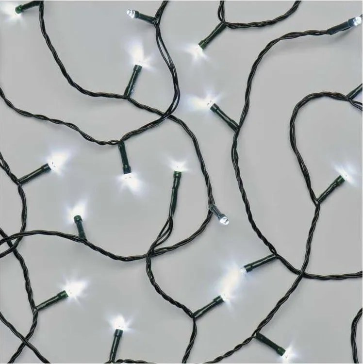 Zewnętrzny łańcuch świetlny LED 80xLED/13m IP44 zimna biel