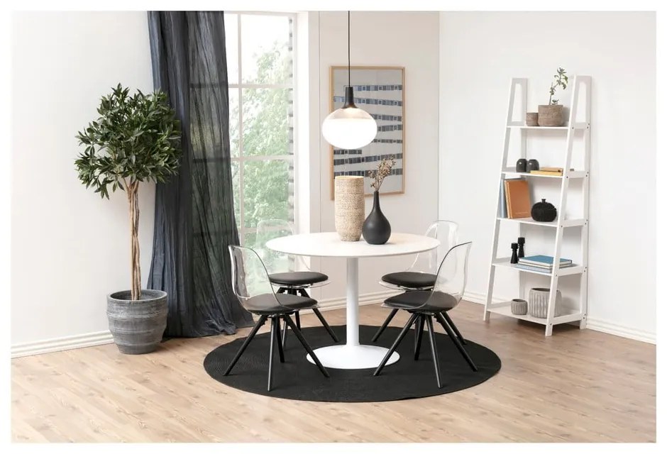 Biały okrągły stół Actona Ibiza, ⌀ 110 cm