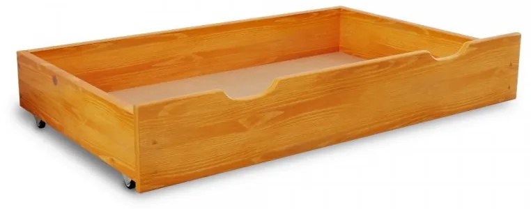 Pojemnik pod łóżko 150 cm, olcha