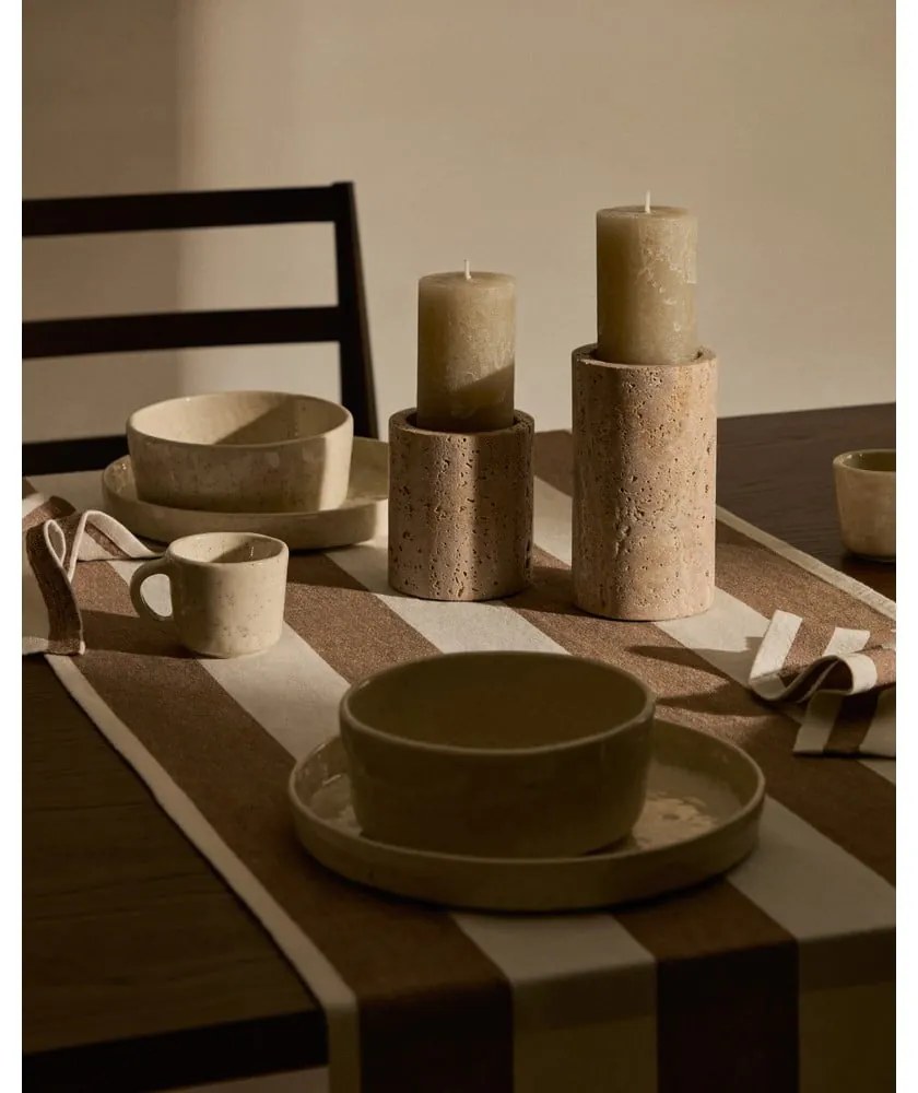 Maty stołowe z mieszanki lnu zestaw 2 szt. 35x50 cm Maura – Kave Home