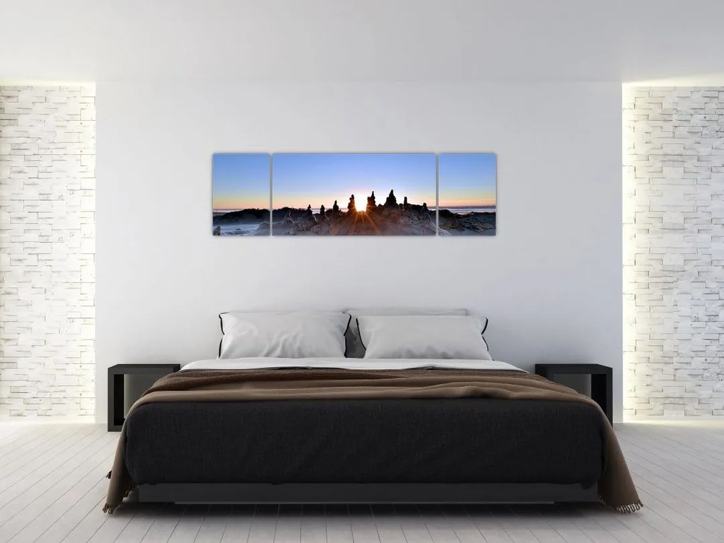 Obraz piaszczystej scenerii (170x50 cm)