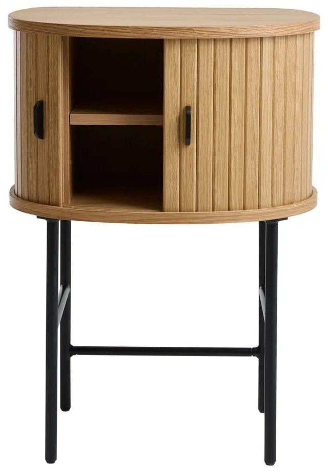 Szafka nocna w naturalnym kolorze Nola – Unique Furniture