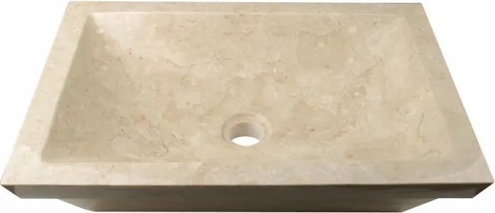 Umywalka nablatowa z naturalnego kamienia Bergamo