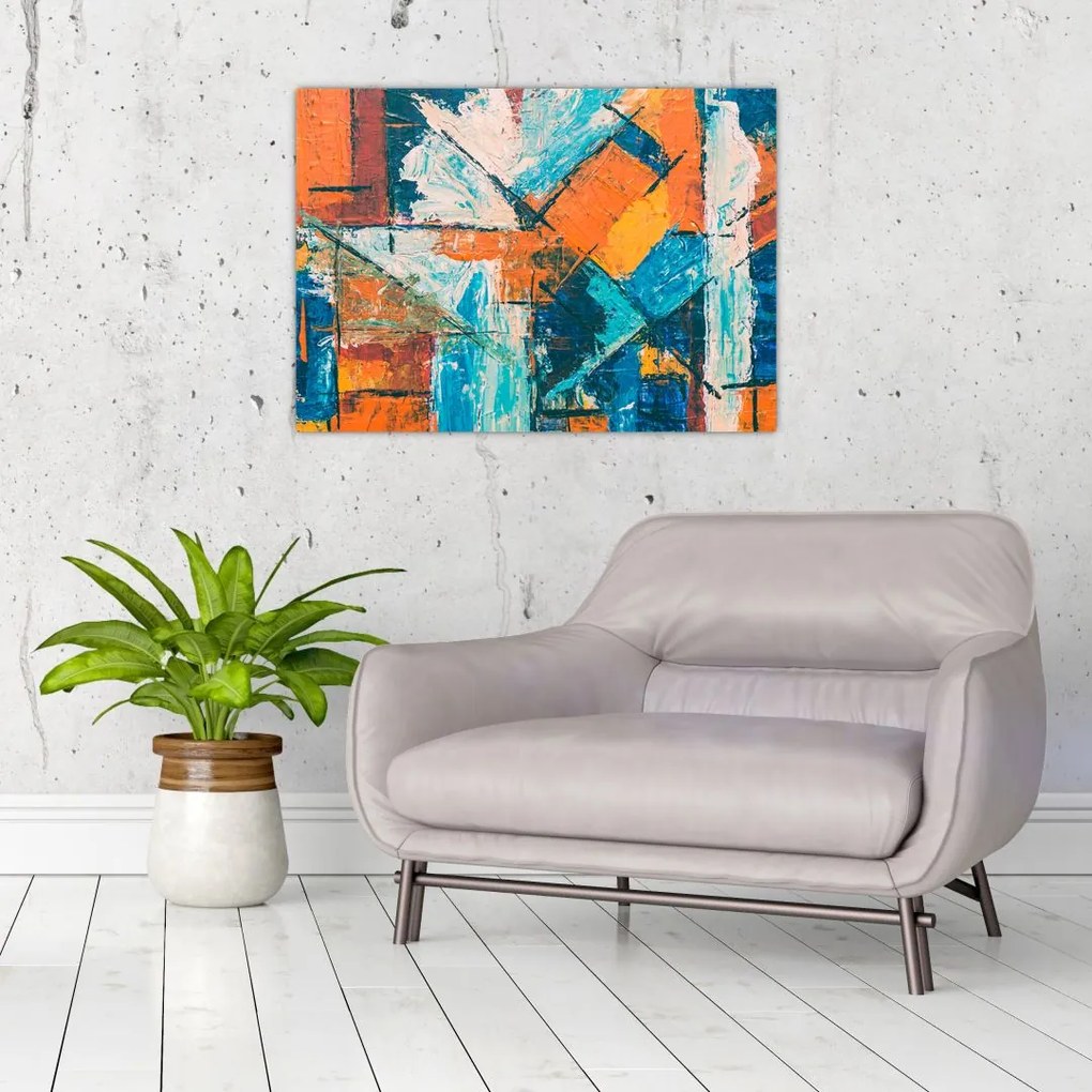 Obraz - Abstrakcja (70x50 cm)
