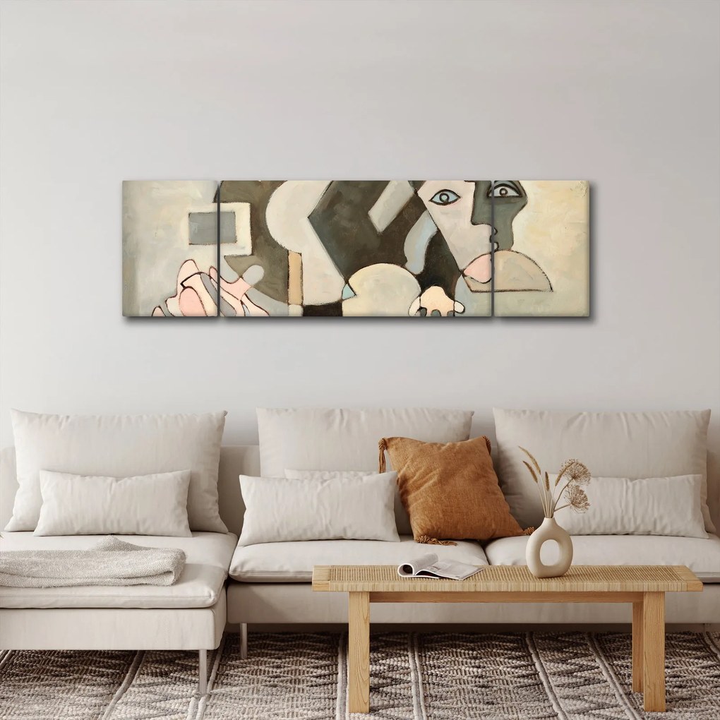 Obraz - Kubizm (170x50 cm)