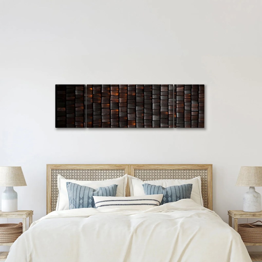 Nowoczesne malarstwo abstrakcyjne (170x50 cm)