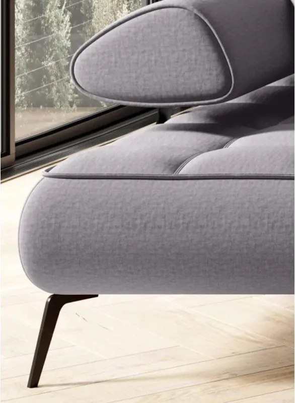 Narożnik SELEDO XL układ U Prawostronny z funkcją elektrycznej regulacji głebokości siedziska WERSAL