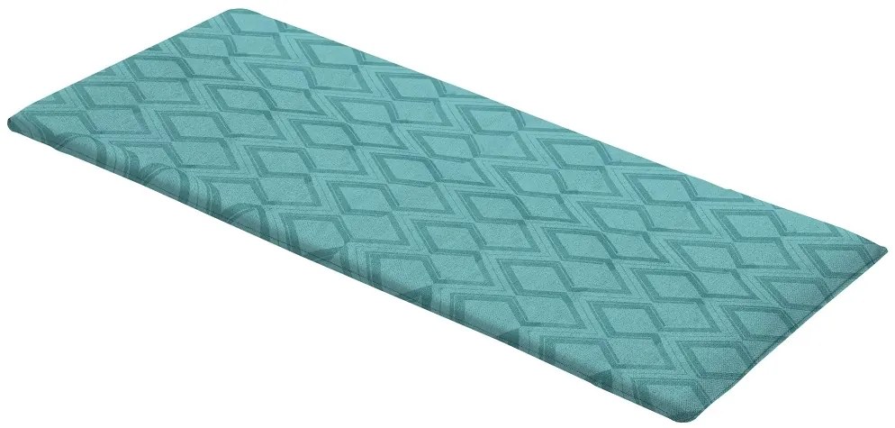 Poduszka na ławkę MADISON GRAPHIC SEA BLUE 120x48 cm, turkusowy
