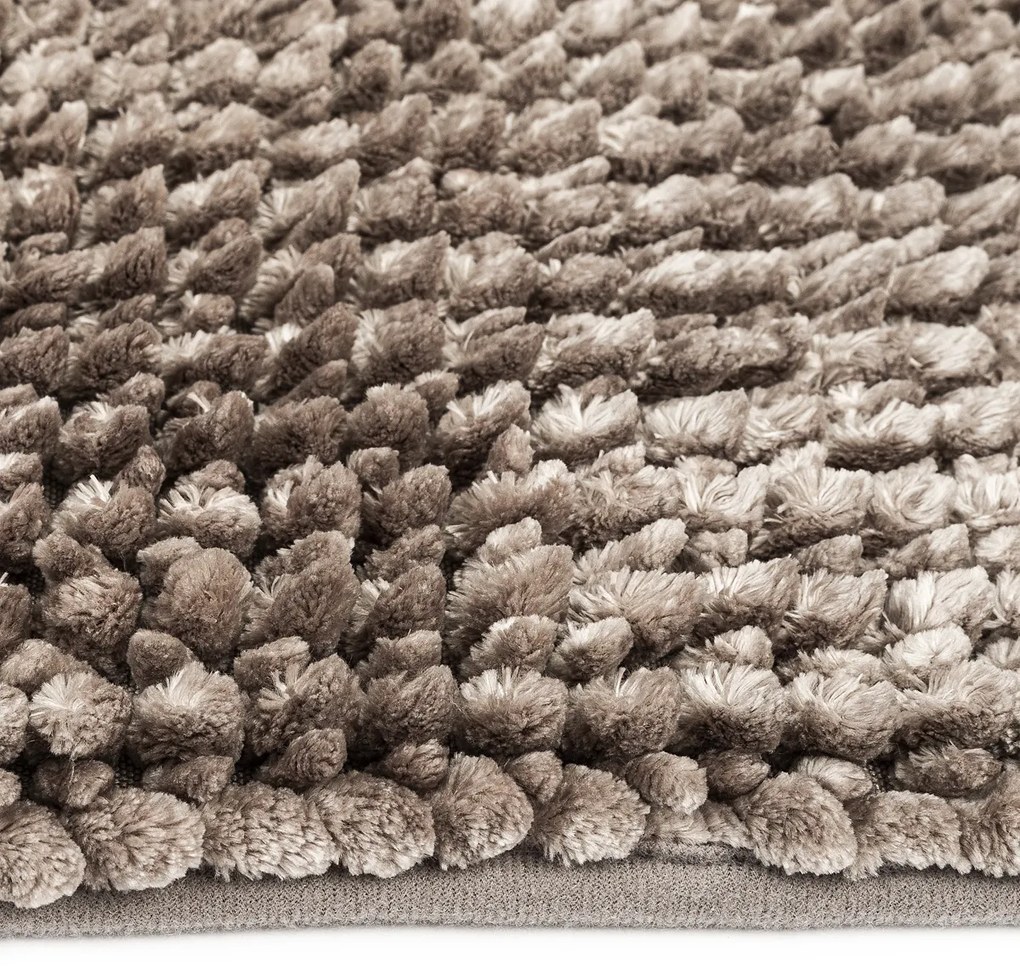 Mata łazienkowa Ella micro szara, 60 x 90 cm, 60 x 90 cm