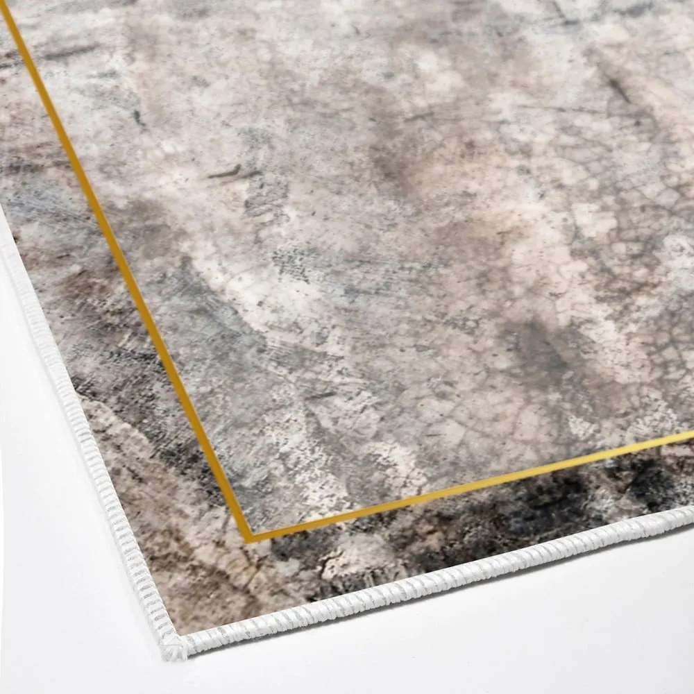 Szaro-brązowe dywaniki łazienkowe zestaw 2 szt. 60x100 cm – Foutastic