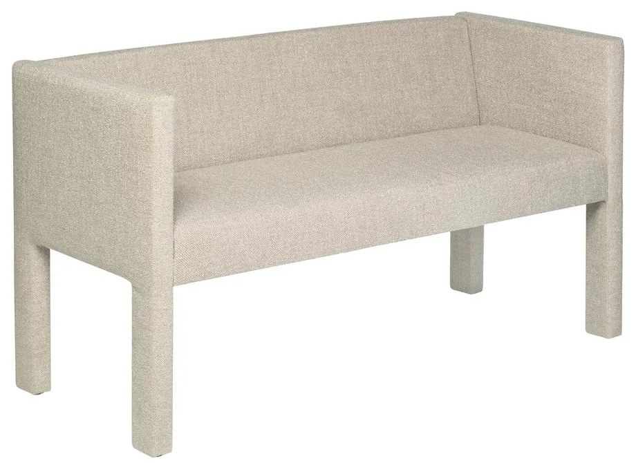 Beżowa ławka z materiału bouclé Sitta – Blomus