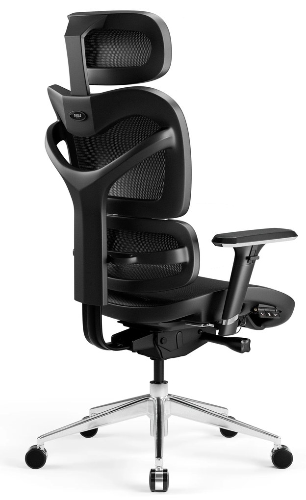 Fotel ergonomiczny czarny Diablo V-Commander