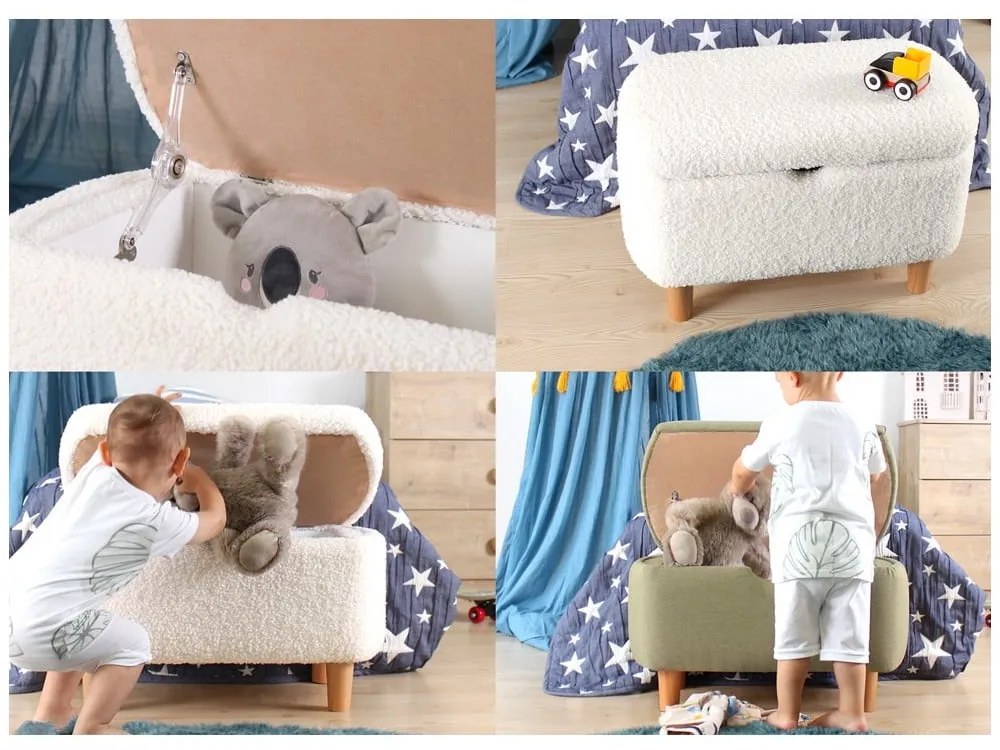 Żółta ławka dziecięca Moouv – Hanah Home