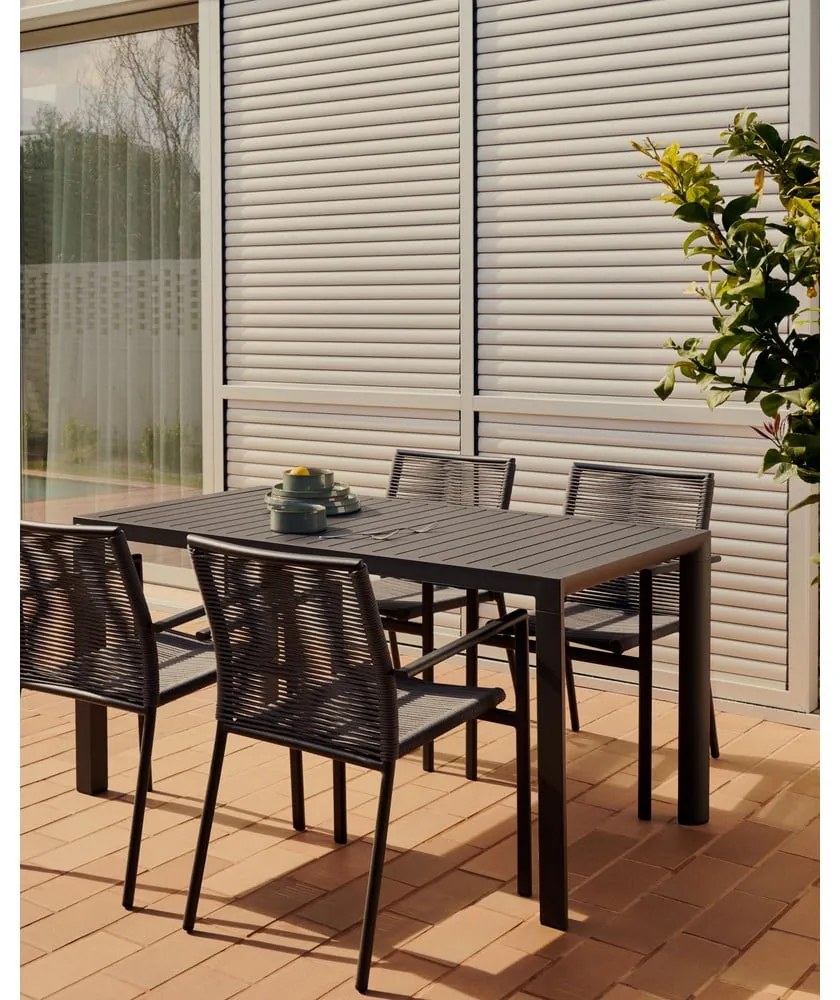Aluminiowy stół ogrodowy 77x150 cm Culip – Kave Home