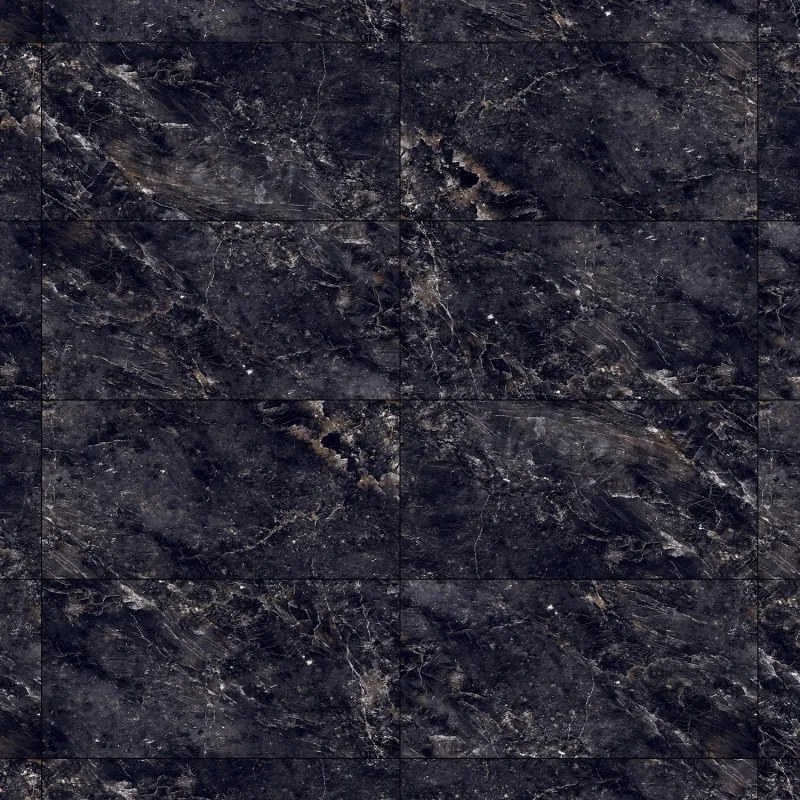 Mexen Rokocha Black gres szkliwiony rekt. G1, płytka podłogowo-ścienna 120 x 60 cm, wysoki połysk - TL205-120-060-01