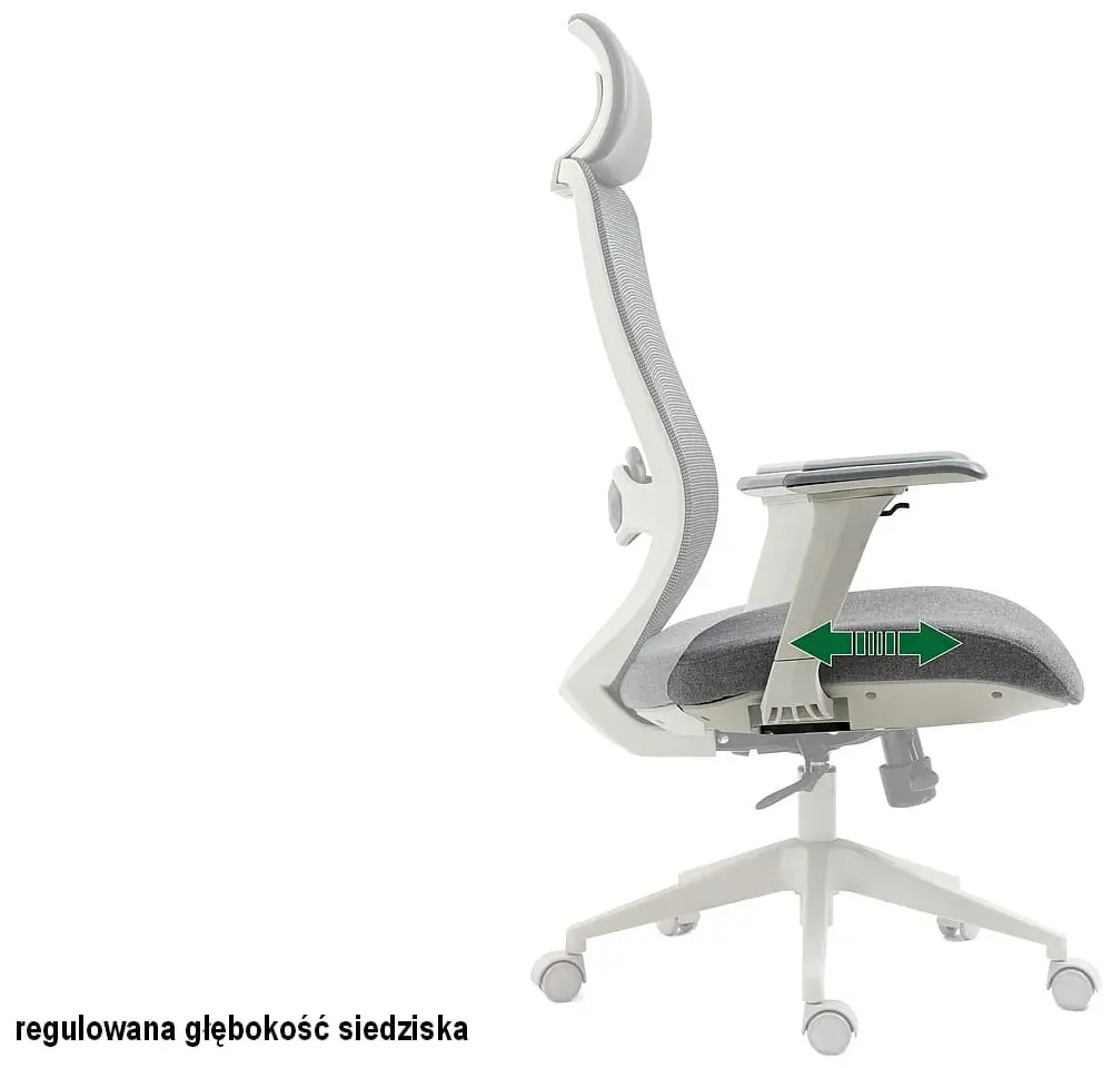 Fotel ergonomiczny Ergon czarny SIGNAL