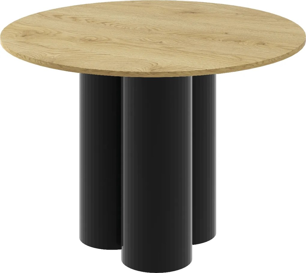 Okrągły stół Raveo Hubertus dąb / mat