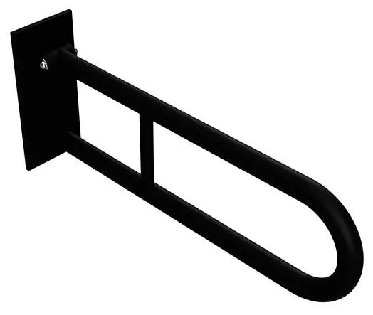 Uchwyt 10x25 cm czarny