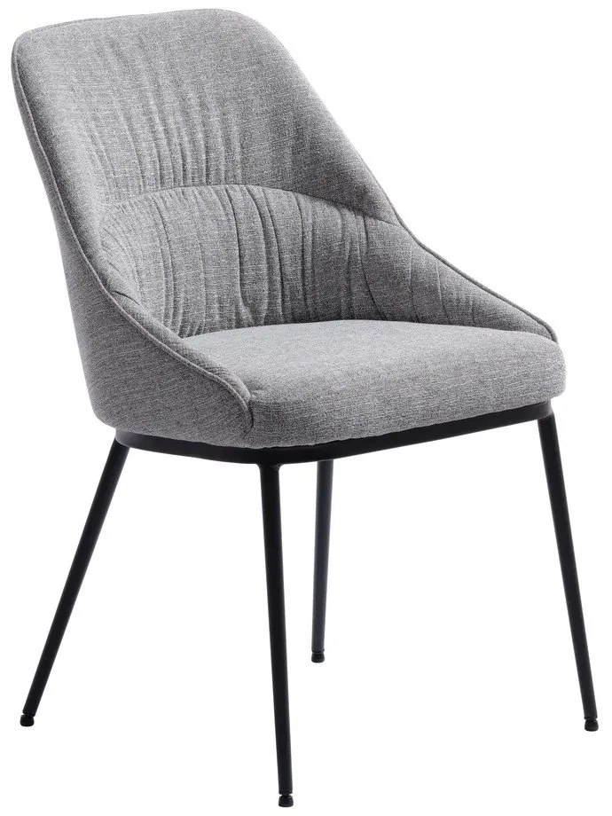 Szare krzesła zestaw 2 szt. Meridian – Unique Furniture