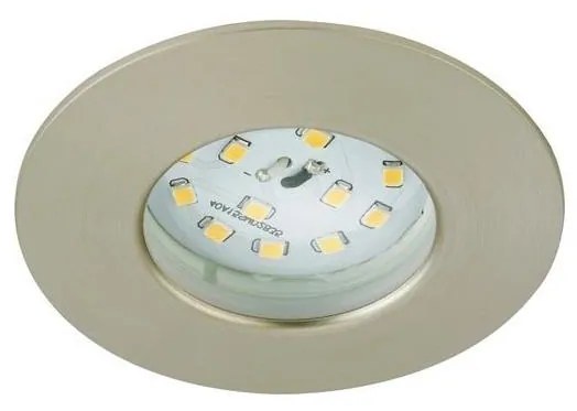 Briloner 8316-012 - ściemnialna oprawa LED do łazienki, wpuszczana, LED/5,5W/230V IP44, matowy chrom