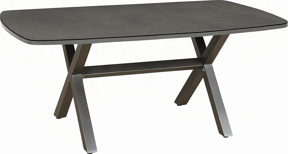 Doppler LIFE - stół ogrodowy 140x80 cm, antracyt