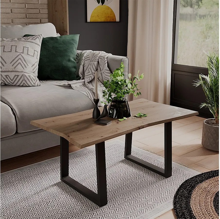 Stolik kawowy rzemieślnik 90x50x40 yan