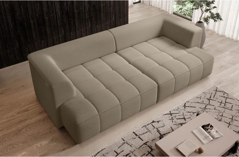 Sofa kanapa ALBIO BigSofa kanapa z elektryczną regulacją siedziska WERSAL