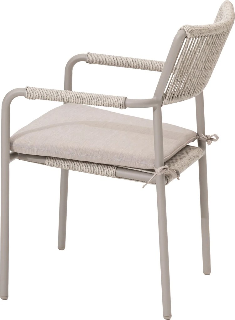 Doppler VELIA sztaplowane krzesło ogrodowe