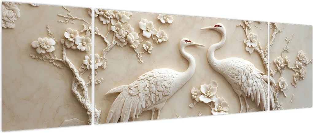 Obraz - Chiński wzór (170x50 cm)