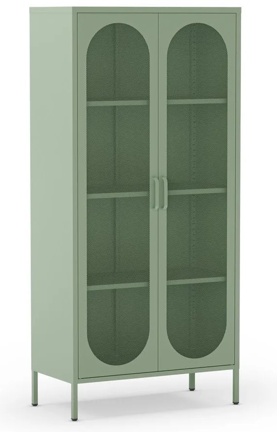 Miętowa szafka 80x170 cm Diora – Marckeric