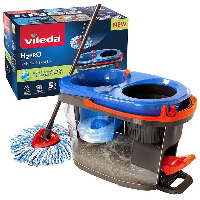 Mop rotacyjny z wiadrem H2PrO – Vileda