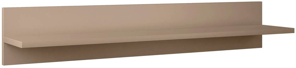 Minimalistyczna półka wisząca macchiato - Geza 12X