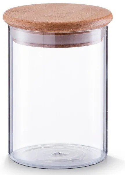 Szklany pojemnik z bambusową pokrywką, 750ml, ZELLER