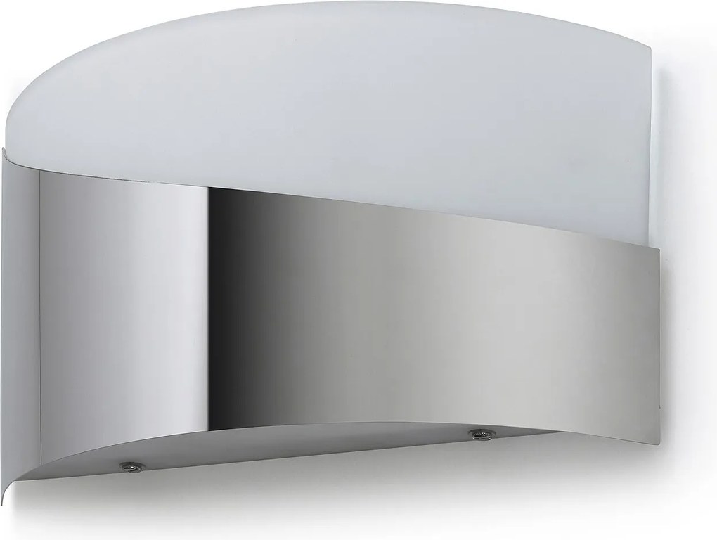 Lampa ?cienna VOLLMOND w stylu klasycznym - wn?trze - chrom - stal - E27 - IP20